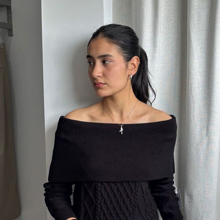 Sweater Cuello Bote