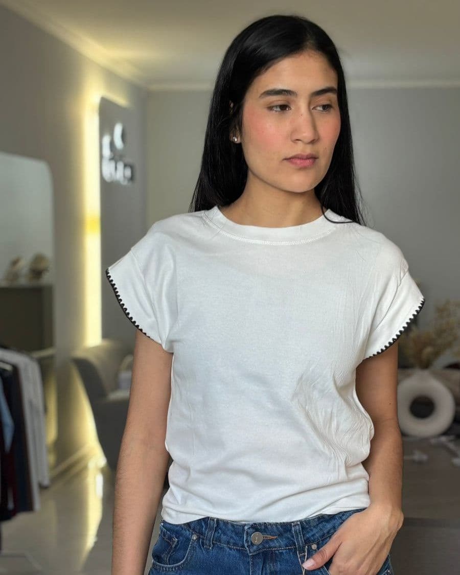 Remera bordada
