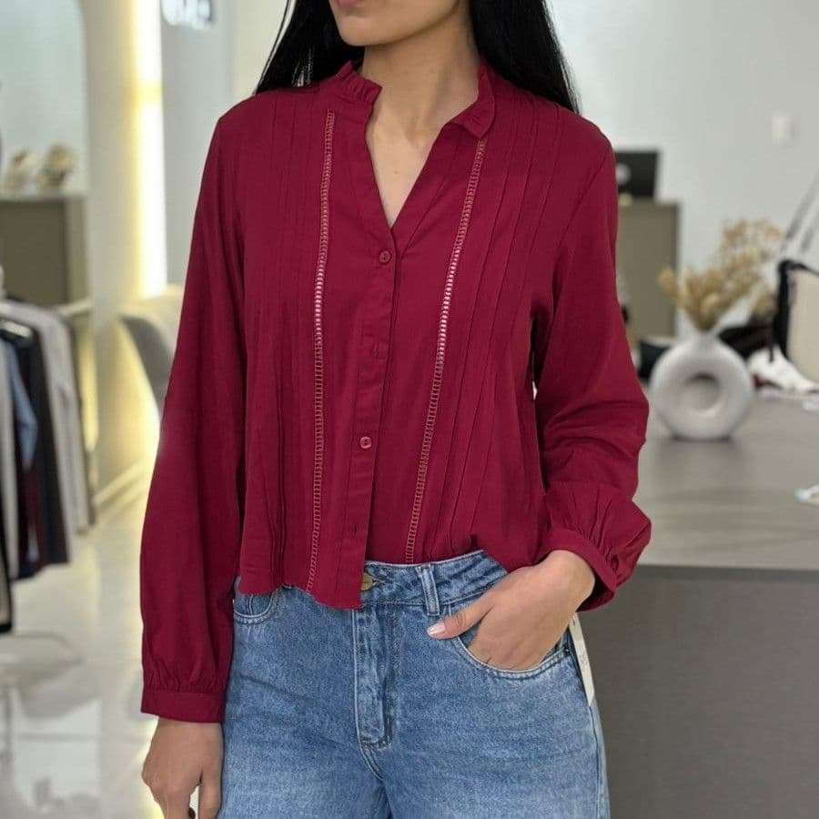 Camisa Bordada