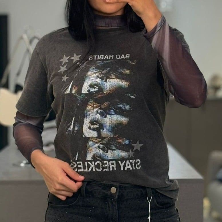 Remera Bad Habits