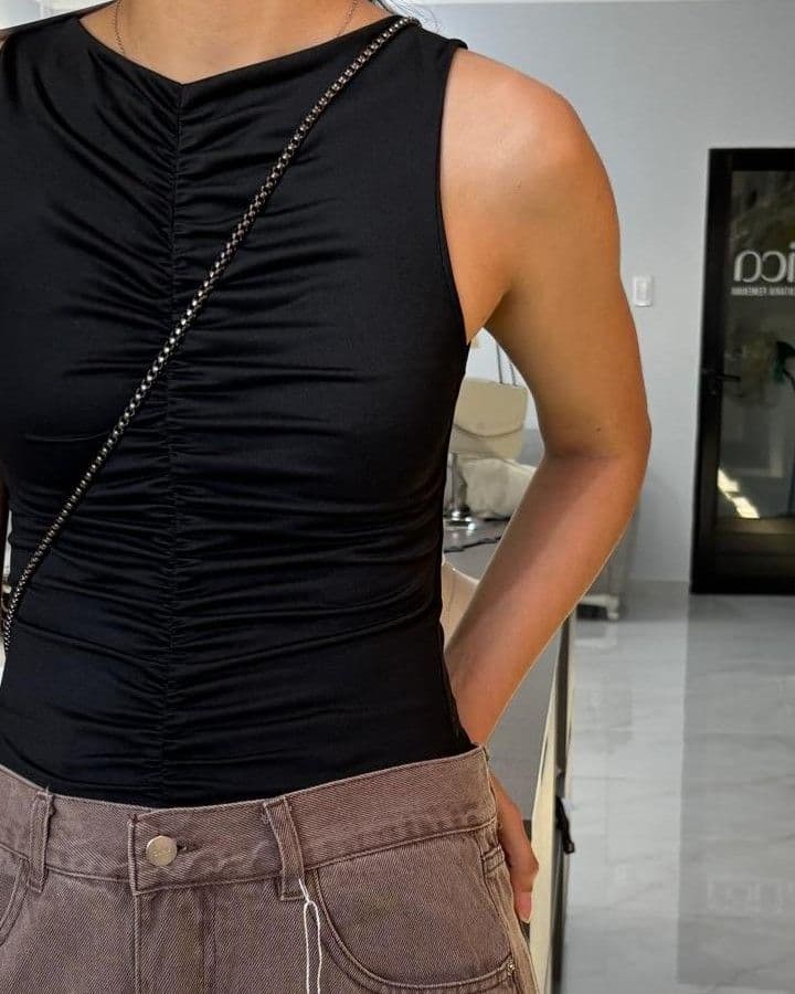 Musculosa Drapeada